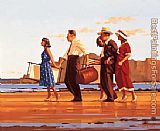 Jack Vettriano Good Days' Sunshine painting